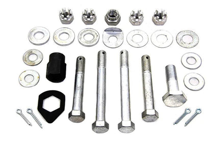 Colony Cadmium Upper and Lower Motor Mount Bolt Kit for Harley Davidson EL and FL Models by Colony