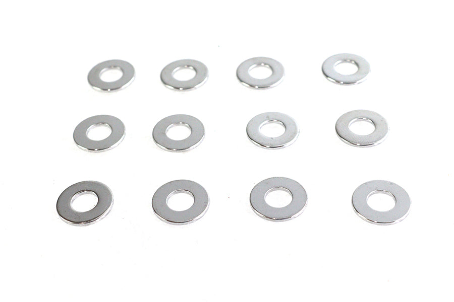Colony Chrome Flat Washer 1/4 inch ID – Pack of 12