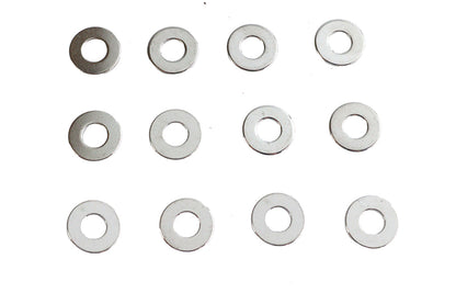 Colony Chrome Flat Washer 1/4 inch ID – Pack of 12
