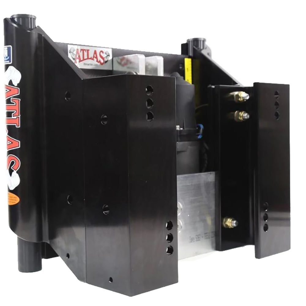 T-H Marine Supplies Atlas 10-Inch Hydraulic Jack Plate Heavy-Duty for Verado Engines - Black