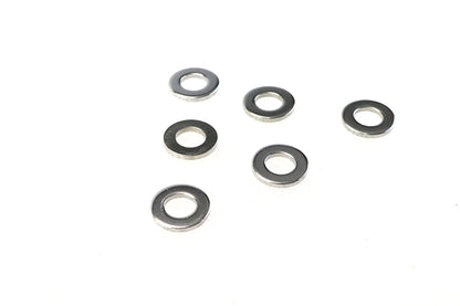 Colony Chrome Flat Washer 3/8 inch ID – Standard Type, Pack of 6