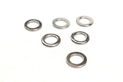 Colony Chrome Flat Washer 7/16 inch ID - Durable Steel Flat Washer for Mechanical Applications
