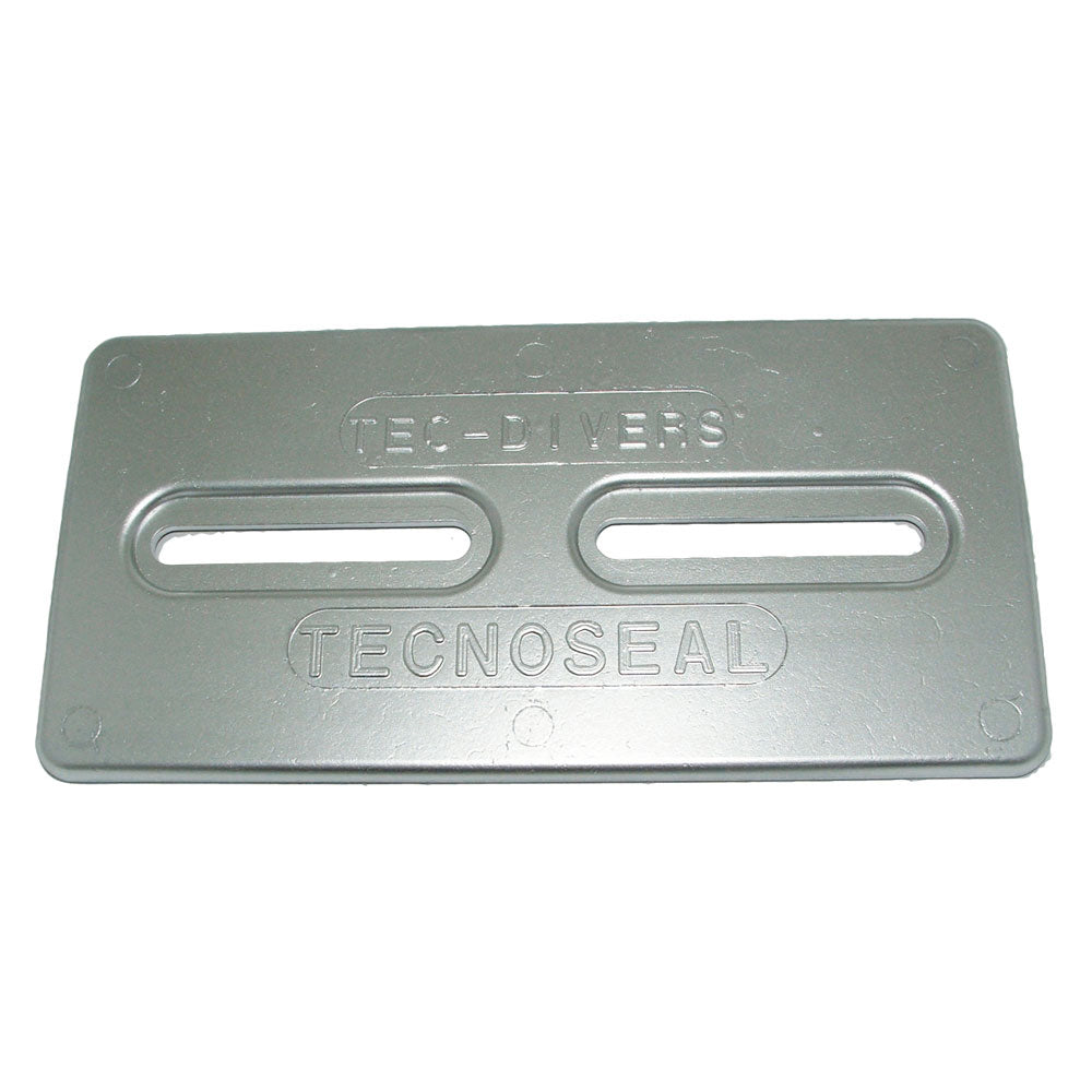 Tecnoseal Aluminum Plate Anode TEC-DIVERS-AL - 12" x 6" x 1/2" for Hull Protection
