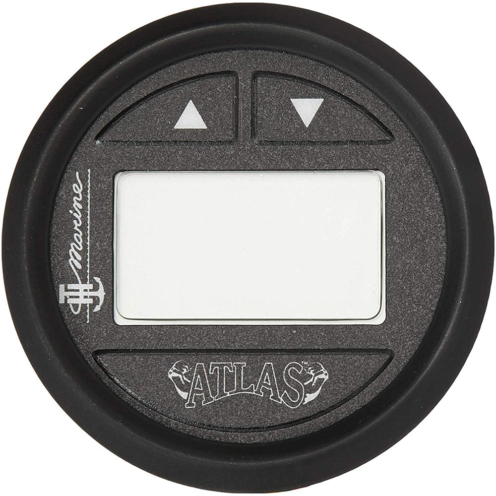 T-H Marine ATLAS Hydraulic Gauge Kit for 4-Inch & 8-Inch Atlas Jack Plates with Black Bezel