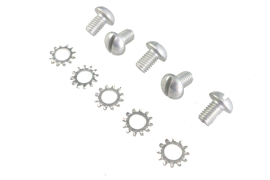 Colony Cadmium Wheel Hub Star Screws for Harley Davidson EL & FL (1936-1945)