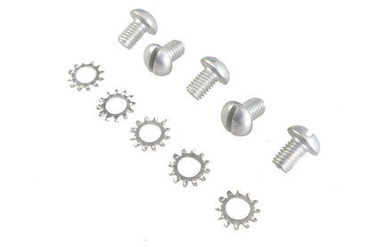 Colony Cadmium Wheel Hub Star Screws for Harley Davidson EL & FL (1936-1945)