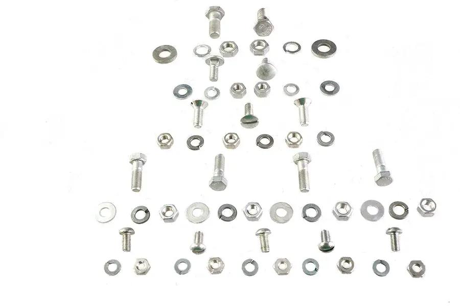 Colony Cadmium Rear Fender Mounting Kit for Harley Davidson UL (1937-1946) by Colony