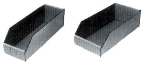 ROTARY 6" x 12 1/2" White Bin Boxes - Pack of 10, Part Number 8204