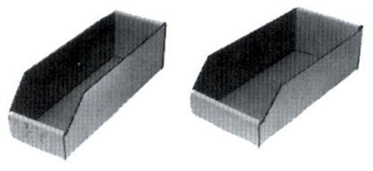 ROTARY 6" x 12 1/2" White Bin Boxes - Pack of 10, Part Number 8204