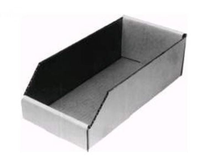 ROTARY 6" x 12 1/2" White Bin Boxes - Pack of 10, Part Number 8204