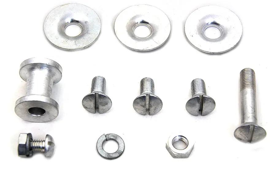 Colony Cadmium Tool Box Mounting Kit for Harley Davidson EL & FL Models by Colony