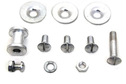 Colony Cadmium Tool Box Mounting Kit for Harley Davidson EL & FL Models by Colony