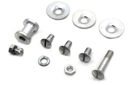 Colony Cadmium Tool Box Mounting Kit for Harley Davidson EL & FL Models by Colony