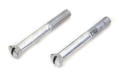 Colony Cadmium Generator Mount Screws for Harley Davidson G Models - 1/4 Inch Thread by Colony