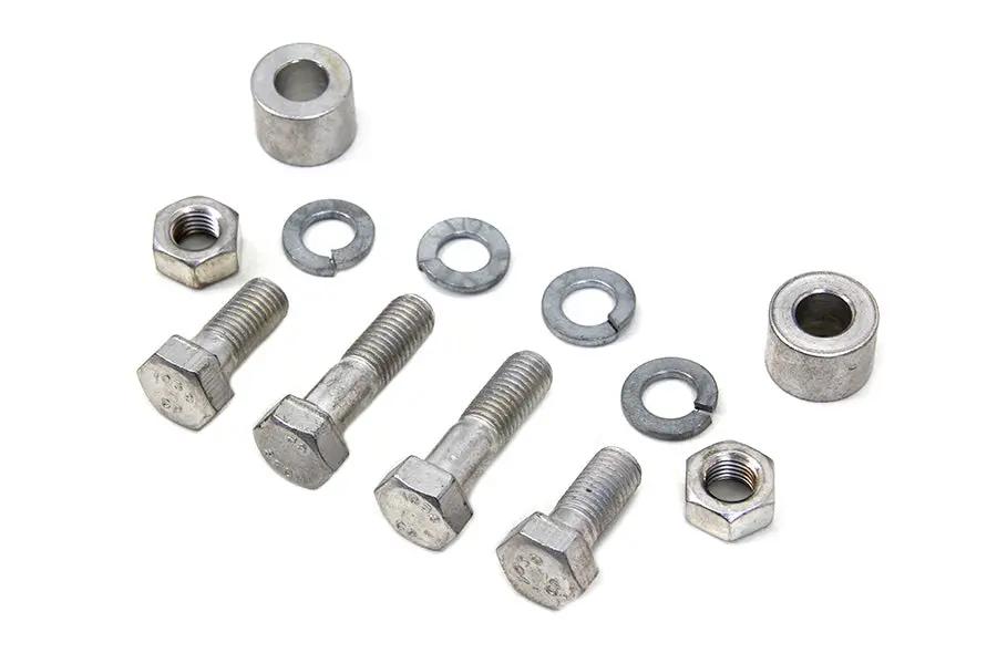 Colony Cadmium Oil Tank Mounting Kit for Harley Davidson EL and FL Models by Colony
