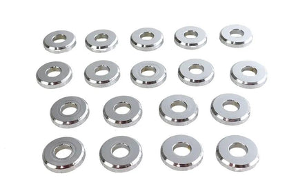 Colony Chrome Aluminum Head Washers Kit for Harley Davidson WL 1929-1938 by Colony