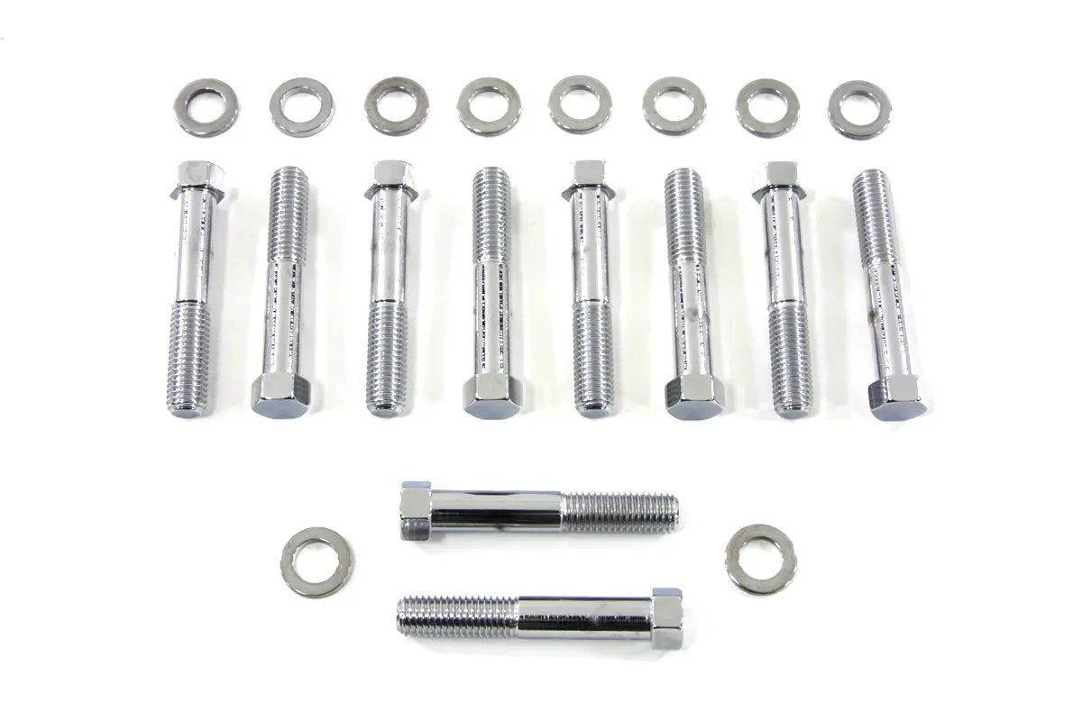 Colony Chrome Head Bolt with Washer for Harley Davidson FL (1940-1947) by Colony