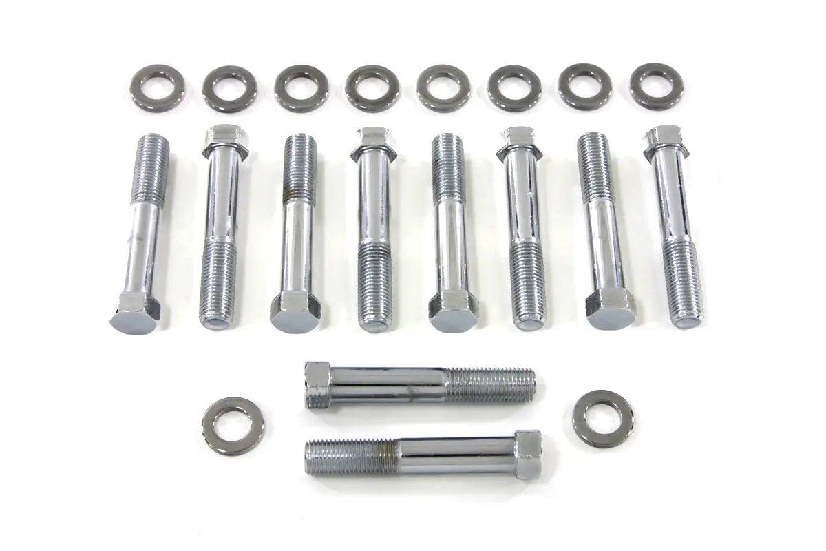 Colony Chrome Stock Head Bolt with Washers for Harley Davidson FL 1948-1957 by Colony