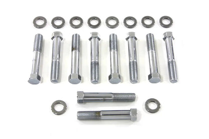Colony Chrome Stock Head Bolt with Washers for Harley Davidson FL 1948-1957 by Colony