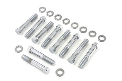 Colony Chrome Stock Head Bolt with Washers for Harley Davidson FL 1948-1957 by Colony