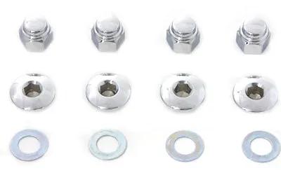 Colony Rocker Shaft End Nut Kit for Harley Davidson Shovelhead 1971-1984 by Colony