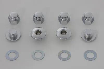 V-Twin Replacement Rocker Shaft End Nut Kit for Harley Davidson Shovelhead 1971-1984 by V-Twin