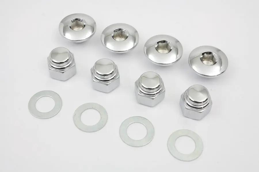 Colony Rocker Shaft End Nut Kit for Harley Davidson Shovelhead 1971-1984 by Colony