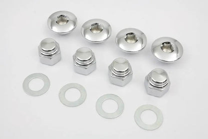 Colony Rocker Shaft End Nut Kit for Harley Davidson Shovelhead 1971-1984 by Colony
