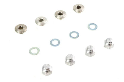 Colony Rocker Shaft End Plug and Cap Nut with Cadmium Finish for Harley Davidson FL Models by Colony