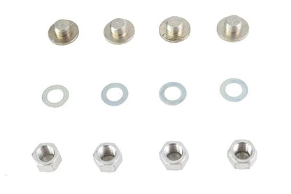 Colony Rocker Shaft End Plug and Cap Nut with Cadmium Finish for Harley Davidson FL Models by Colony