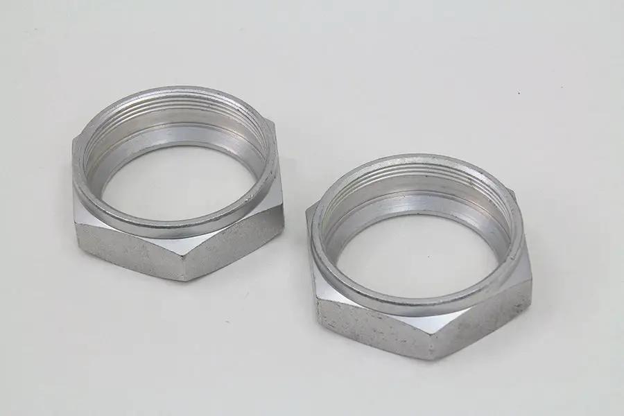 Colony Cadmium Manifold Nuts for Harley Davidson G Side Valve Models by Colony