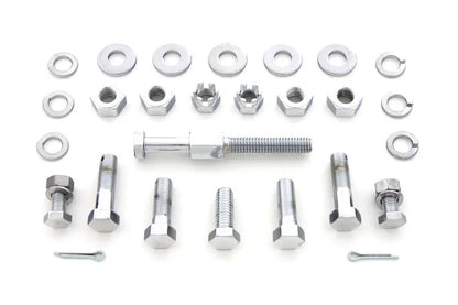 Colony Chrome Transmission Mount Kit for Harley Davidson EL and UL Models by Colony