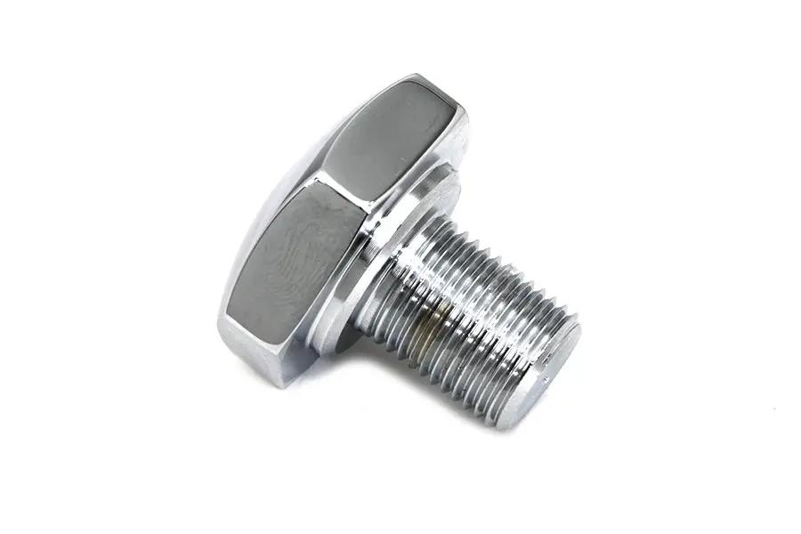 Colony Chrome Dome Shape Top Fork Tube Bolt for Harley Davidson FL and FXST Models by Colony