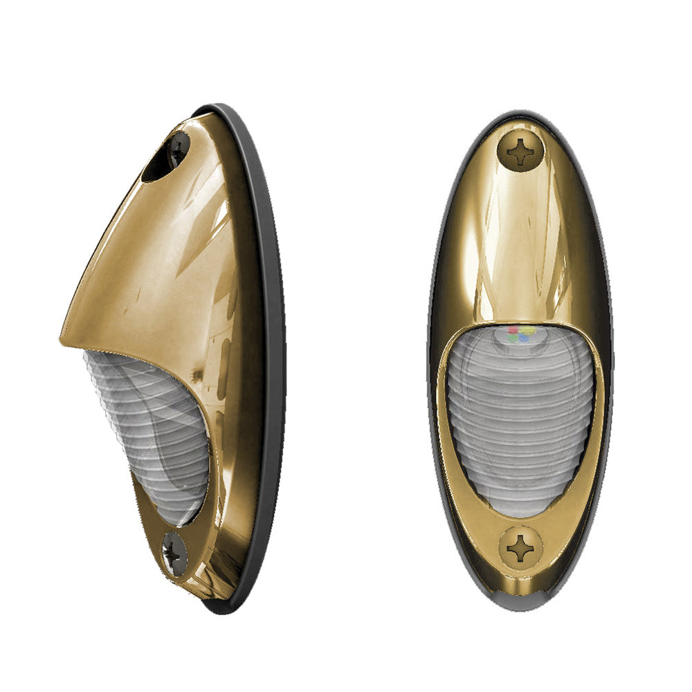 Lumitec Nautilus Piling Light - Warm White with Bronze Housing, Part Number 101634
