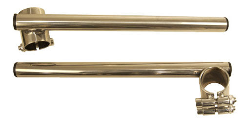 EMGO 7/8 inch Diameter Chrome Clip-Ons (35mm) - Part Number 23-93121