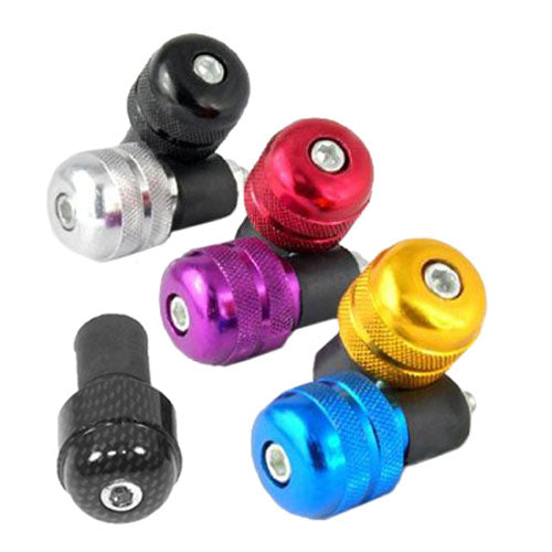 EMGO Anti-V18 Carbon Bar Ends Set for Motorcycle Handlebars, Part Number 23-96468