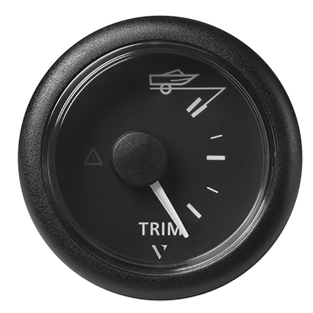Veratron 52mm ViewLine Trim Indicator Gauge Up/Down Black Dial with Round Bezel - Model A2C59514180