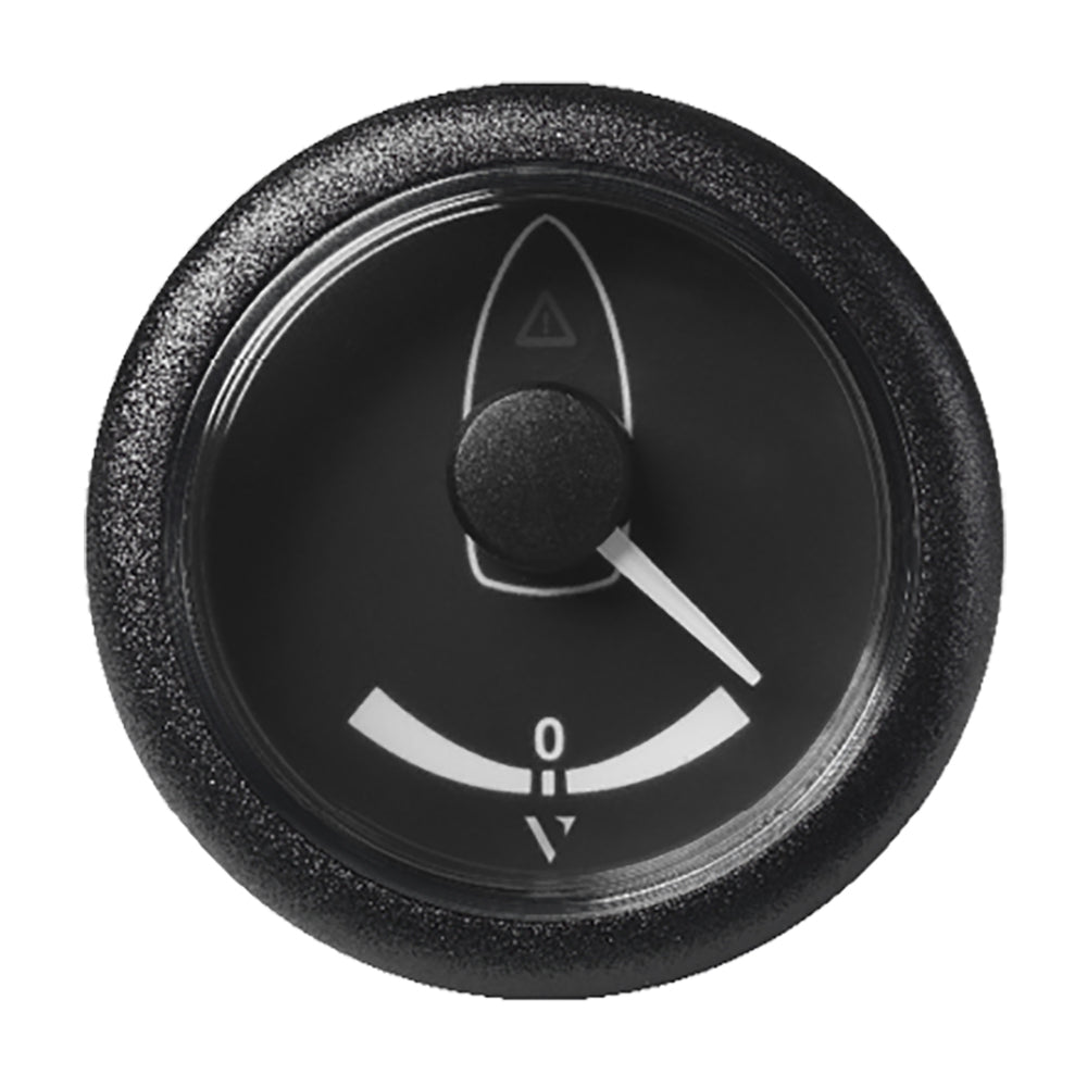 Veratron 52mm ViewLine Rudder Angle Gauge 40 STB/Port with Black Dial and Bezel