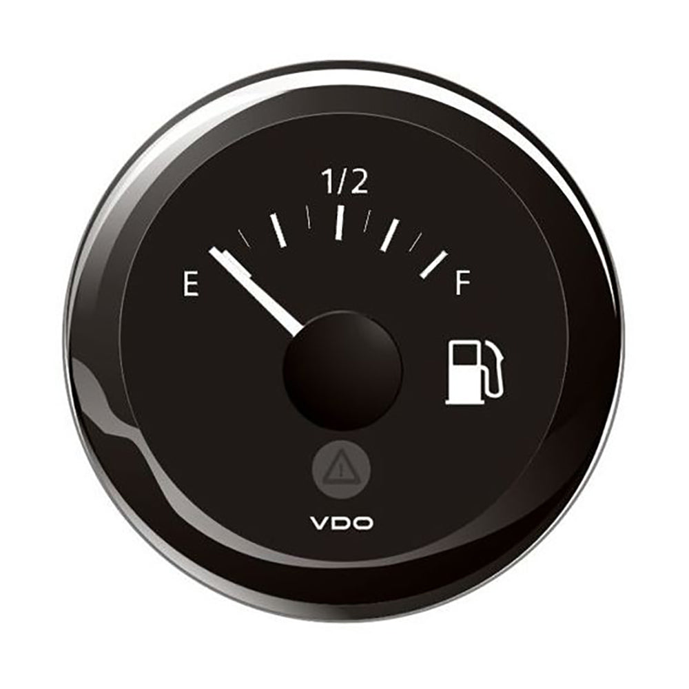 Veratron 52mm ViewLine Tank Level Gauge E/F - Black Dial & Bezel, Part A2C59514091