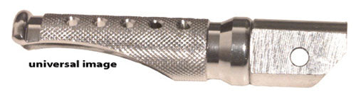 EMGO Foot Rest Slash Cut Silver - Part Number 50-11251A
