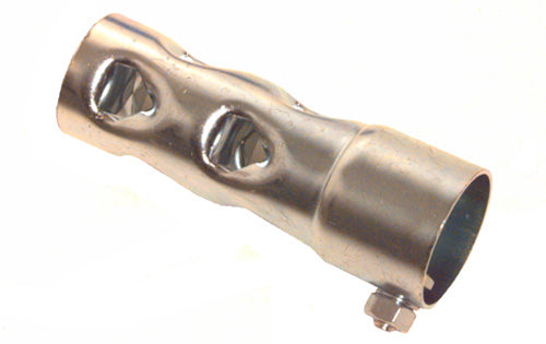 EMGO Pipe Silencer 1 1/2 inch - Exhaust Muffler Compatible with Various Vehicles