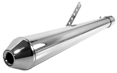EMGO 80-84034 26-Inch Rev-Cone Motorcycle Muffler
