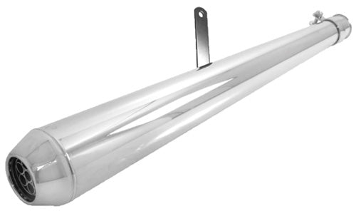 EMGO Dunstall Type Reverse Cone Muffler Part 80-84051 for Motorcycle Exhaust Systems