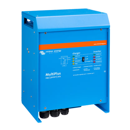 Victron Energy Multiplus Inverter/Charger 24V DC - 3000W with 70A Battery Charger and 50A Transfer Switch