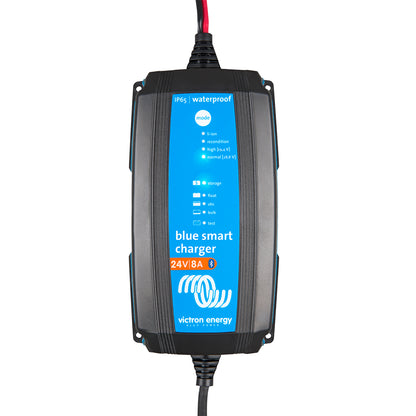 Victron Energy BlueSmart IP65 Charger - 24V DC, 8 Amp with Bluetooth Connectivity