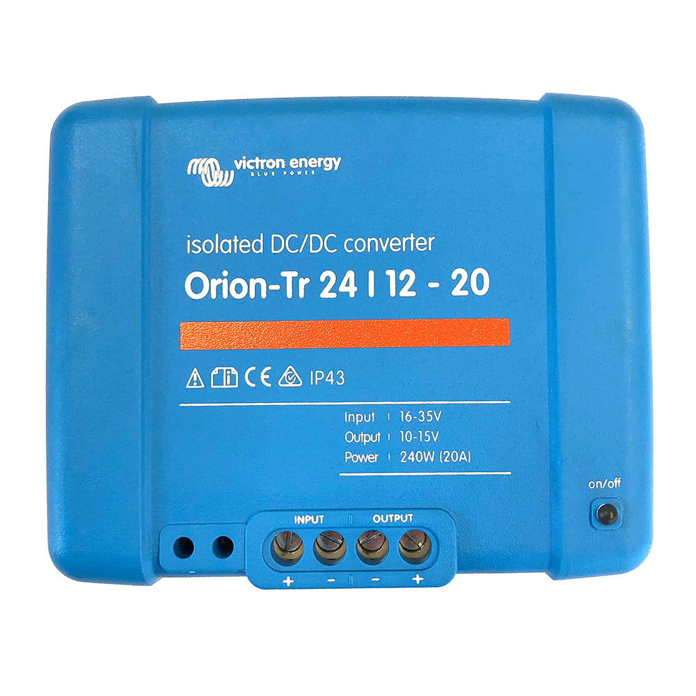 Victron Energy Orion-TR 24/12-20A Isolated DC-DC Converter for Vehicle and Marine Applications