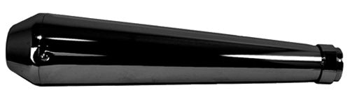 EMGO Shorty Black Muffler Cone Part 80-84030B for Motorcycle Exhaust Systems