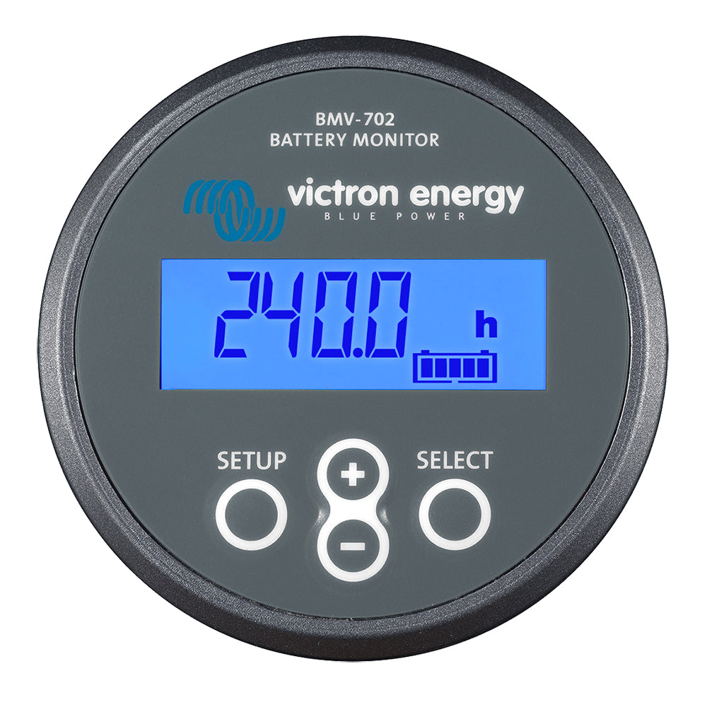 Victron Energy BMV-702 Battery Monitor in Grey for Precise Battery Management