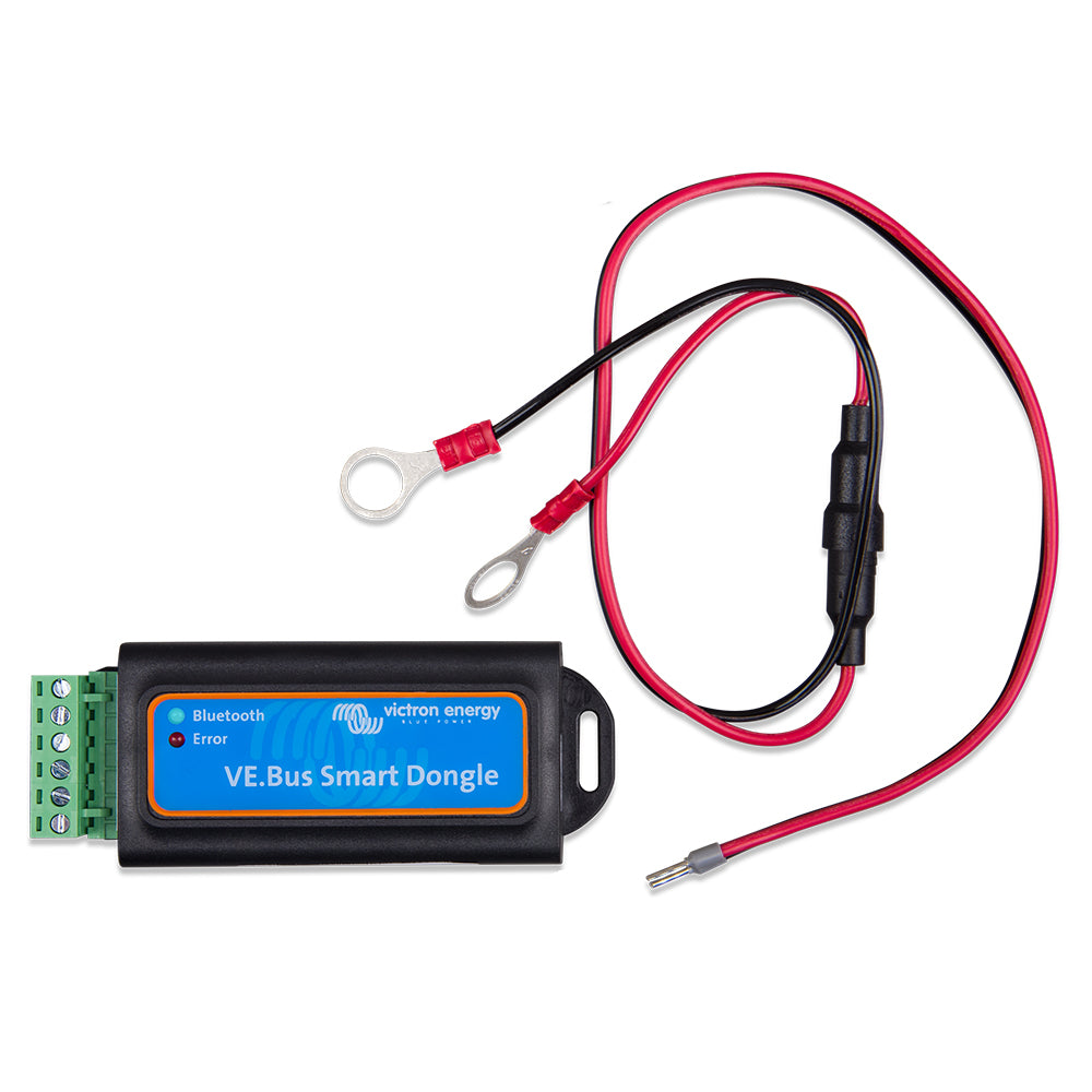 Victron Energy VE.Bus Smart Dongle - Bluetooth Monitoring and Voltage & Temperature Sensing for Inverter/Chargers