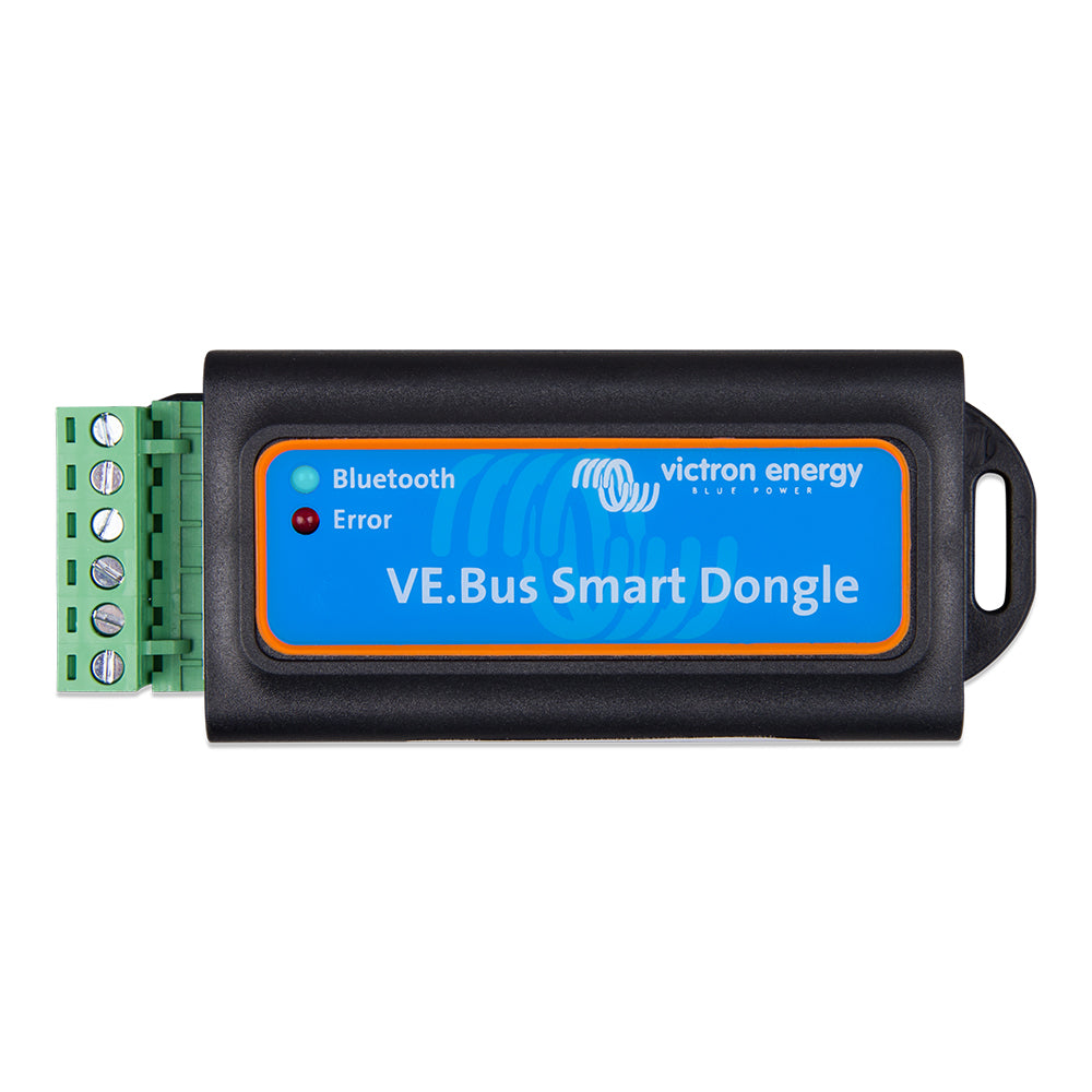 Victron Energy VE.Bus Smart Dongle - Bluetooth Monitoring and Voltage & Temperature Sensing for Inverter/Chargers